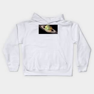 Saturn and its rings (R390/0179) Kids Hoodie